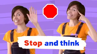 STOP and THINK song Making Good Choices Self Control song for Preschool Kindergarten