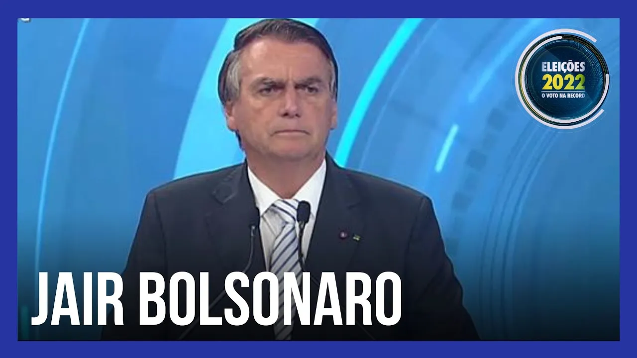 Assista à entrevista com candidato à Presidência da República Jair Bolsonaro (PL)