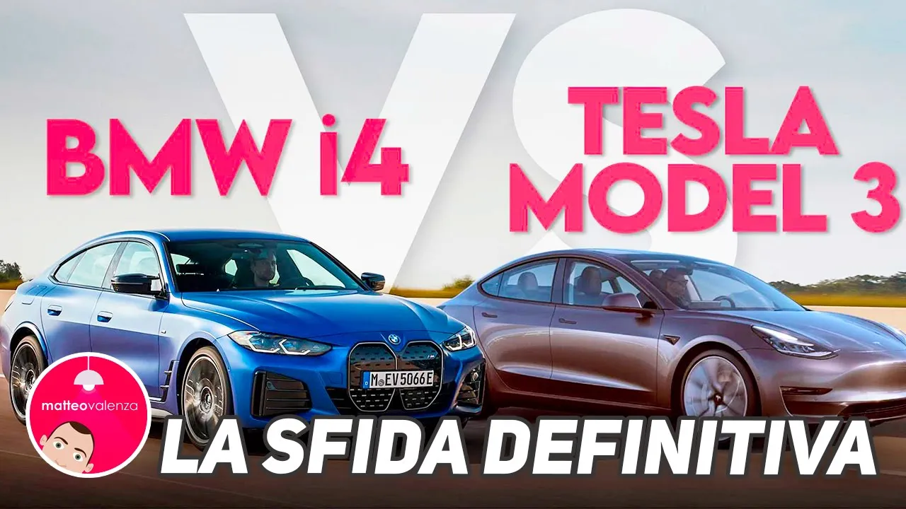 Tesla Model 3 Performance e BMW i4: consumi a confronto in autostrada