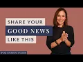 How to Talk About Achievements in English Plus Your Good News