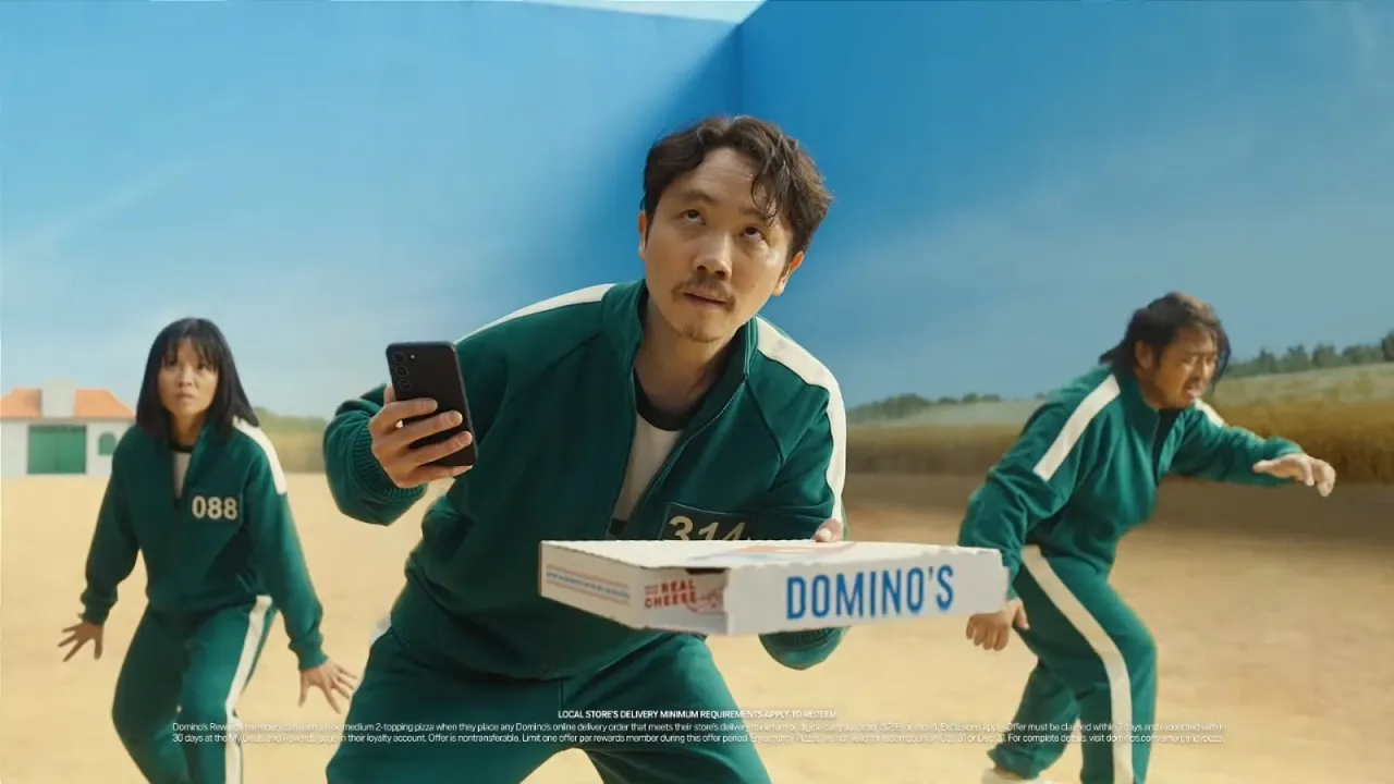 Dominoes - Squid Games 2 Emergency Pizza Commercials (2024) Dominoes - Squid Games 2 Emergency Pizza Commercials (2024)