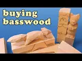 My Favorite Places to buy Basswood for Whittling and Wood Carving