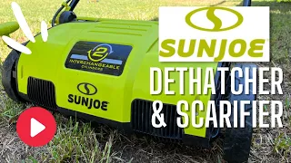 Lawn Dethatching 101 Sun Joe Dethatcher Scarifier Fall Lawn Care
