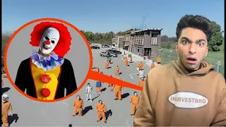 ذهبت الي منزل المهرج الشرير وطلب مننا طلبات مسحيله انا والولد المشاغب تحولنا لوحوش😢😱 | Garry's Mod