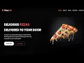 Build a Pizza Website with HTML CSS JavaScript Responsive Pizza Delivery Website Tutorial