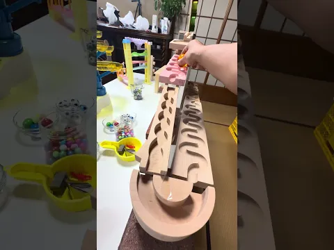 The Art of the No. 8 Mini Billiard Ball#marblerun