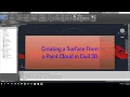 Surfaces - Creating a Surface From a Point Cloud in Civil 3D