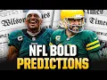 WEEK 8 BOLD PREDICTIONS Jalen Hurts SETS NEW RECORD Packers BEAT Bills CBS Sports