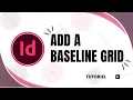 how to add a baseline grid in indesign