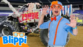 Monster Jam con camiones monstruos 🚚 Blippi Español