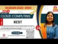 CC24 Representational state transfer REST REST in Cloud Computing