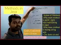 Methods in Java What exactly is public static void main String args Methods Definition