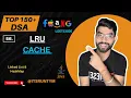 56 LRU Cache Doubly Linked List Top 150 DSA Leetcode Coding JAVA