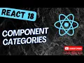 39 Different Component Categories in React Stateless Stateful Structural Components - React18