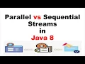 parallel stream vs sequential stream java 8