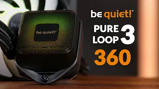 Monitor-less Custom Pump Cap - be quiet! Pure Loop 3 LX 360