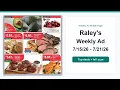 Raley s Weekly Ad 26 - 26 Best Deals