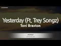 Download Lagu Toni Braxton-Yesterday (Ft. Trey Songz) (Karaoke Version)