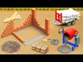 Download Lagu Thieves Destroy Cow Shed 🐄 | DIY Fireproof Mini Cow Shed with Bricks \u0026 Cement | Science Project