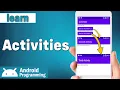 Activities in android - create and change activities in android studio