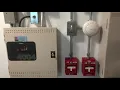 Simplex 4004 4010 Fire Alarm System Test 3