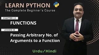Learn Python Functions How to Pass Arbitrary No of Arguments to a Python Function