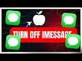 How To Turn Off Imessage On Mac