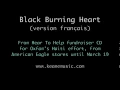 Keane - Black Burning Heart (version français)