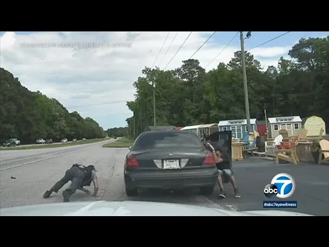 Download MP3 Video shows dangerous shootout between deputies and man after being pulled over