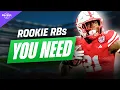 9 Dynasty Rookie Draft Targets RB Studs Values Lottery Tickets 2026 Fantasy Football
