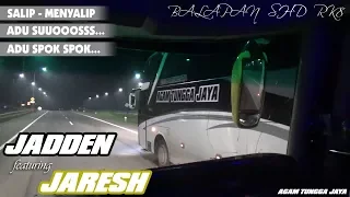 adu suuooosss dan adu spok spok di tol agam tungga jaya jaresh feat jadden