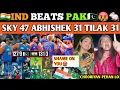 Download Lagu IND🇮🇳 131/3 EXPOSED PAK🇵🇰 128/9🤬😭 | SAIM 0 ABHISHEK 31 HARIS 3 TILAK 31 AGHA 3 SKY 47🥵 | PAK ANGRY 