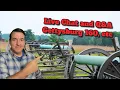 Live Chat Q A and Info about Gettysburg 160