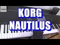 Lagu KORG NAUTILUS Demo \u0026 Review