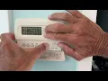 How to Reset White and Rodgers Thermostat