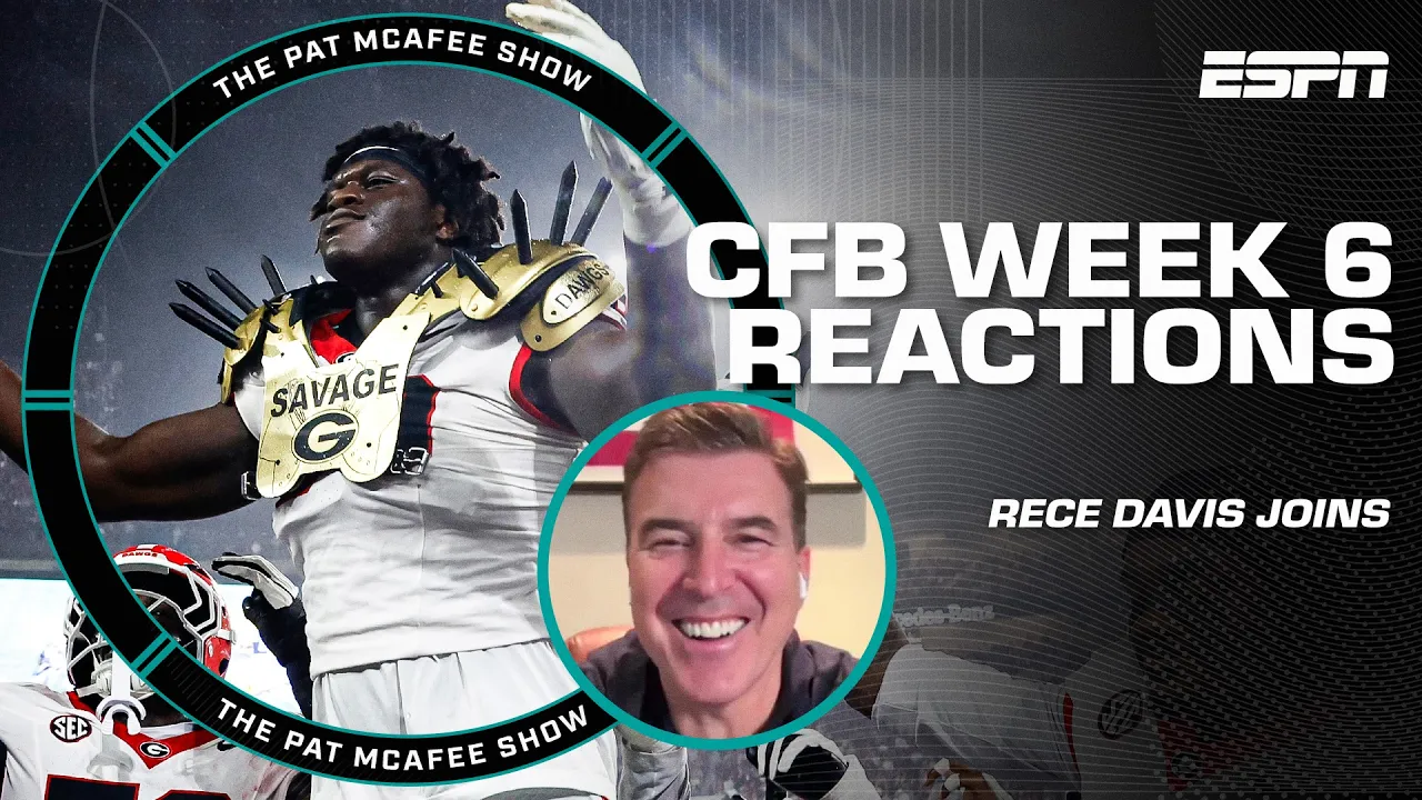 ‘THEY'RE CLEARLY THE BEST AND MOST COMPLETE TEAM!’ 👀 - Rece Davis on Georgia | The Pat McAfee Show