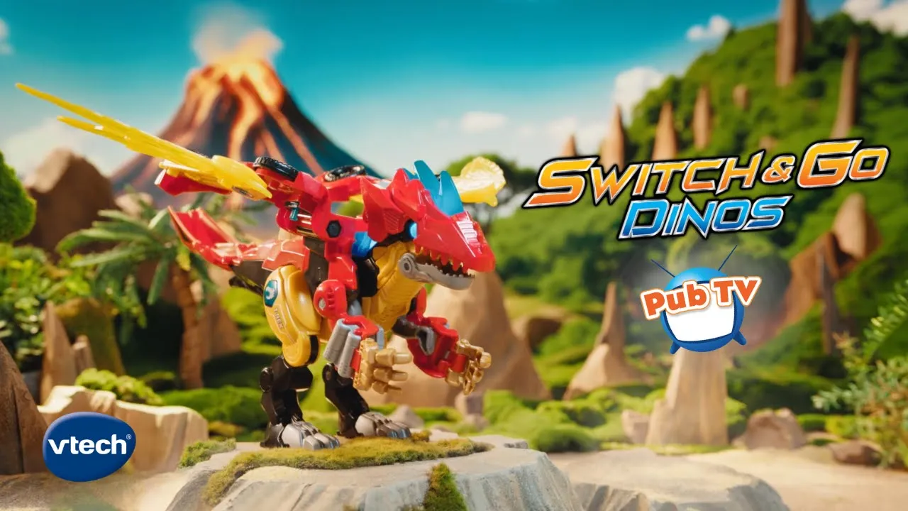 VTechJouets — Switch & Go Dinos - VTech Toy Advertisement (YouTube video ad)