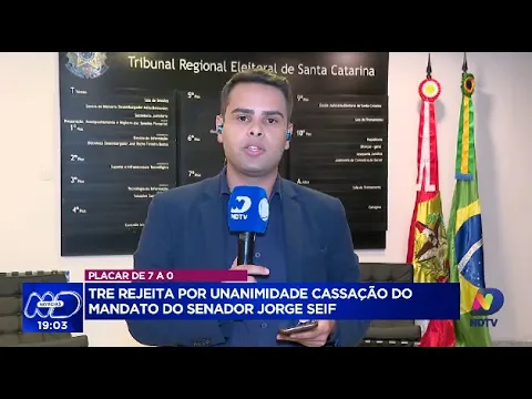 TRE rejeita por unanimidade cassação do mandato do senador Jorge Seif