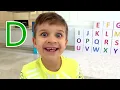 Diana and Roma learn the alphabet and how to count