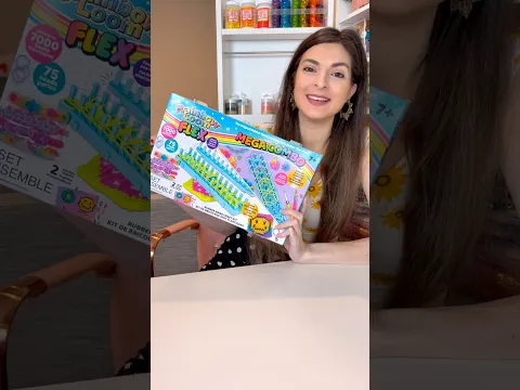 Let’s unbox the FLEX LOOM Mega Combo Craft Kit by @Official_RainbowLoom 🌈 #rainbowloom #toys #craft
