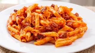 Estos MACARRONES con CHORIZO están para mojar pan 🤤