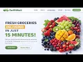 Build This Modern Grocery Website with HTML CSS Step-by-Step Tutorial