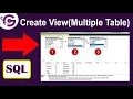 Create View SQL with Multiple Tables SUM in SQL