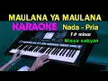 Download Lagu YA MAULANA - Nissa Sabyan | KARAOKE Nada Pria