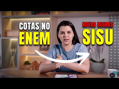 Vídeo: como funcionam as cotas no SISU e as novas regras de renda