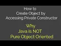 Why java is NOT Pure Object Oriented Language OOPs Concepts CS Department