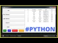 Python Project Tutorial - How To Insert Update Delete Search And Display Data In TreeView With Code