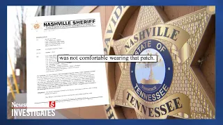 Deputies suspended for wearing police patch while working private security