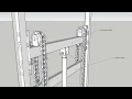 installation for guide rail lift guide rail structures are ready