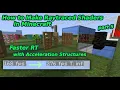 How to make Raytracing Shaders in Minecraft part 5 Faster RT with Acceleration Structures